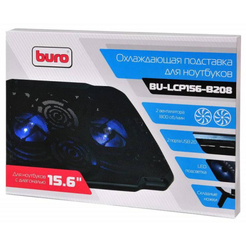 Подставка для ноутбука Buro BU-LCP156-B208 15.6