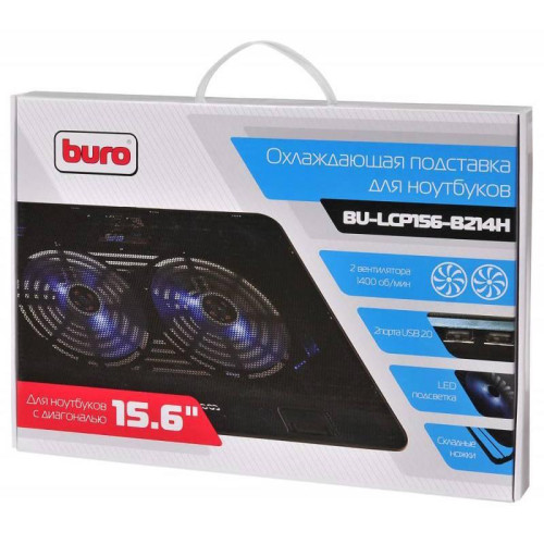 Подставка для ноутбука Buro BU-LCP156-B214H 15.6 Подставка для ноутбука Buro BU-LCP156-B214H 15.6