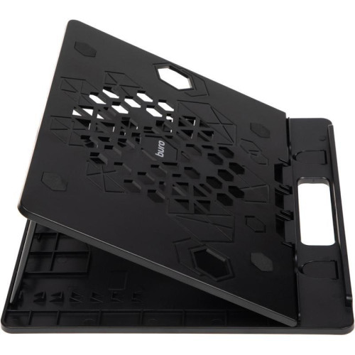 Подставка для ноутбука Buro BU-LS130 280x250x15мм пластик ABS черный Подставка для ноутбука Buro BU-LS130 280x250x15мм пластик ABS черный