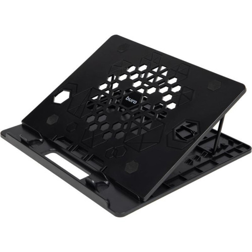 Подставка для ноутбука Buro BU-LS130 280x250x15мм пластик ABS черный Подставка для ноутбука Buro BU-LS130 280x250x15мм пластик ABS черный