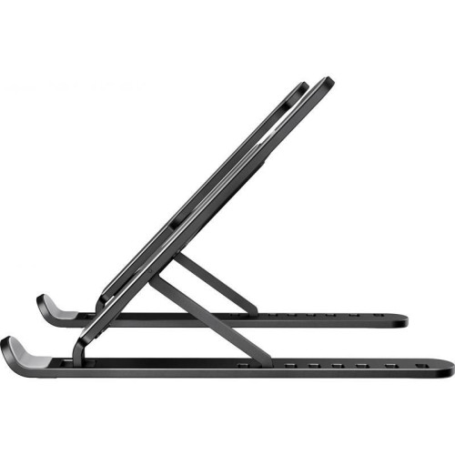 Подставка для ноутбука Buro BU-LS100 260x20x60мм 220г пластик ABS черный Подставка для ноутбука Buro BU-LS100 260x20x60мм 220г пластик ABS черный