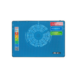 Подставка для ноутбука/ STM Laptop Cooling IP5 Blue (15,6