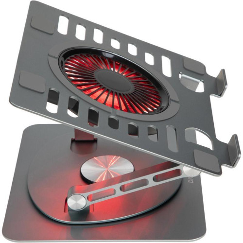 Подставка для ноутбука Digma D-NCP170-1xRGB110-360 17