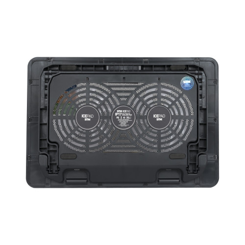 Подставка для ноутбука STM IP17/ STM Laptop Cooling IP17 Black (17,3