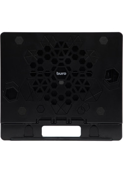 Подставка для ноутбука Buro BU-LS130 280x250x15мм пластик ABS черный