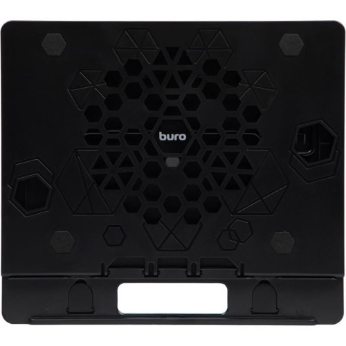 Подставка для ноутбука Buro BU-LS130 280x250x15мм пластик ABS черный