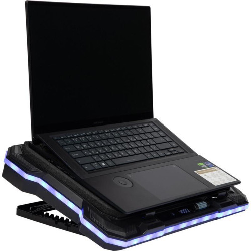 Подставка для ноутбука Digma D-NCP190-1x100RGB 19
