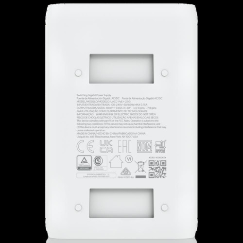 Блок питания для сетевого устройства Ubiquiti PoE-48-30W-2.5G 802.3at Блок питания для сетевого устройства Ubiquiti PoE-48-30W-2.5G 802.3at