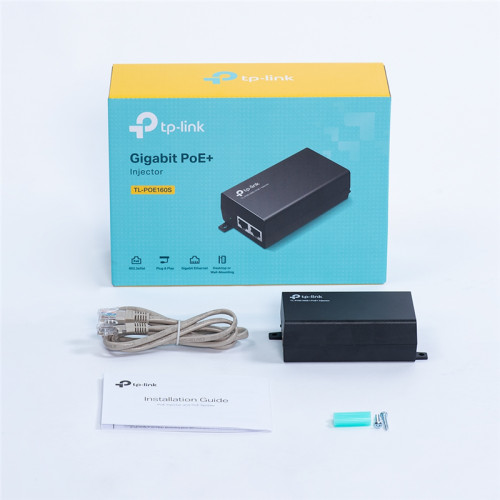 PoE инжектор/ Gigabit PoE Injector, 2*Gb Ethernet ports, up to 30 W, 802.3af/at