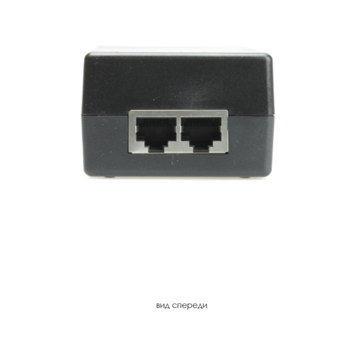 OSNOVO PoE-инжектор Gb Ethernet на 1 порт, мощностью до 65W, напряжение PoE - 52V(конт. 1,2,4,5(+), 3,6,7,8(-))