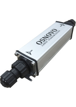 OSNOVO Уличный PoE удлинитель 10/100/1000M Gigabit Ethernet до 500м (до 22W)
