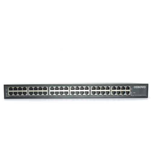 Инжектор/ OSNOVO PoE-инжектор Gigabit Ethernet на 24 порта, PoE на порт - до 30W, суммарно до 370W