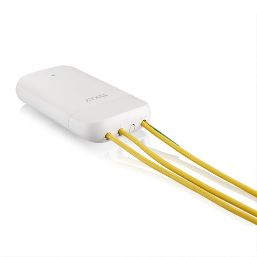 PoE удлиннитель/ Уличный PoE удлиннитель Zyxel NebulaFlex PoE12-3PD, гигабитные порты (1 in PoE++, 3 out PoE+), IP55, бюджет PoE до 45 Вт
