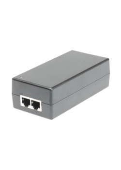 Инжектор/ OSNOVO PoE-инжектор Gb Ethernet на 1 порт, мощностью до 65W, напряжение PoE - 52V(конт. 1,2,4,5(+), 3,6,7,8(-))