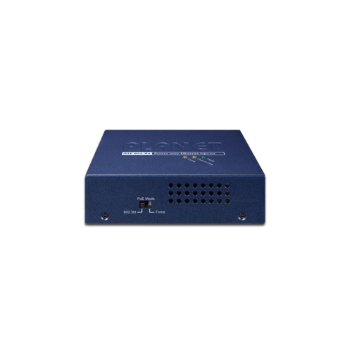 Инжектор/ PLANET POE-176-95 Single-Port 10Gbps 802.3bt PoE++ Injector (95 Watts, 802.3bt Type-4, PoH, force mode support, PoE Usage LED, 10/100/1G/2.5G/5G/10Gbps Data rate) -w/external 54V 130W AC power adapter included