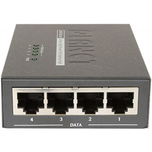инжектор/ PLANET 4-Port 802.3at 30W High Power over Ethernet Injector Hub - 120W External Power Adapter