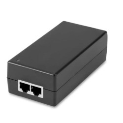 PoE-инжектор 65W Gigabit Ethernet на 1 порт. мощностью до 65W. Соответствует стандартам PoE IEEE 802.3af/at/bt. Автоматическое определение PoE устройств. Мощность PoE на порт - до 65W. Вх. 1 x RJ45(10/100/1000 Base-T), вых. - 1 x RJ45(10/100/1000 Base-T, 