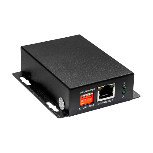 PoE удлинитель 10M/100M Fast Ethernet на 400м (до 30W).Увеличение расстояния передачи данных + питание на 100м (В режиме 