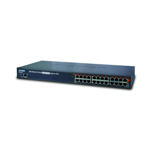 инжектор/ PLANET 12-Port 802.3at Managed Gigabit Power over Ethernet Injector Hub (full power - 200W)