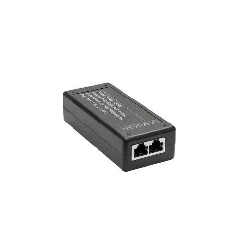 PoE-инжектор Gigabit Ethernet на 1 порт, мощностью до 30W. Соответствует стандартам PoE IEEE 802.3af/at. (конт. 1,2(+); 3,6(-)). Автоматическое определение PoE устройств. Мощность PoE - до 30W. Gigabit Ethernet. Порты: вх. - RJ45(GE, 10/100/1000 Base-T), PoE-инжектор Gigabit Ethernet на 1 порт, мощностью до 30W. Соответствует стандартам PoE IEEE 802.3af/at. (конт. 1,2(+); 3,6(-)). Автоматическое определение PoE устройств. Мощность PoE - до 30W. Gigabit Ethernet. Порты: вх. - RJ45(GE, 10/100/1000 Base-T),