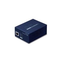 PoE сплиттер/ PLANET POE-173S Single-Port 10/100/1000T 802.3bt PoE++ Splitter (12V/19/24V, 802.3bt type 4 PD, PoH compatible)