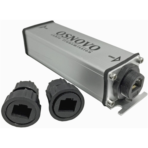 OSNOVO Уличный PoE удлинитель 10/100/1000M Gigabit Ethernet до 500м (до 22W)