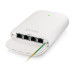 PoE удлиннитель/ Уличный PoE удлиннитель Zyxel NebulaFlex PoE12-3PD, гигабитные порты (1 in PoE++, 3 out PoE+), IP55, бюджет PoE до 45 Вт