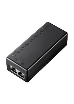 30W Gigabit PoE+/PoE Injector, 802.3at/802.3af Standard, Data and Power Carried over The Same Cable Up to 100 Meters, Plastic Case
