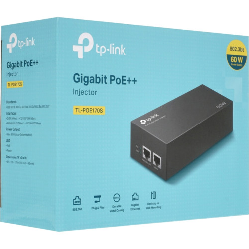 PoE инжектор/ PoE++ Injector Adapter PORT: 1? Gigabit PoE Port, 1? Gigabit Non-PoE Port PoE инжектор/ PoE++ Injector Adapter PORT: 1? Gigabit PoE Port, 1? Gigabit Non-PoE Port