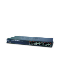инжектор/ PLANET 12-Port 802.3at Managed Gigabit Power over Ethernet Injector Hub (full power - 200W)