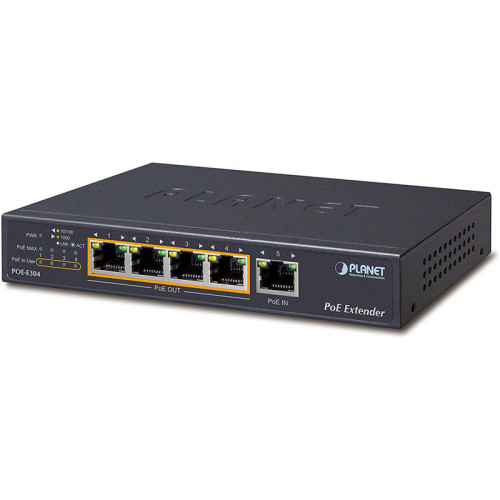 PoE расширитель/ PLANET 1-Port 60W Ultra PoE to 4-Port 802.3af/at Gigabit PoE Extender PoE расширитель/ PLANET 1-Port 60W Ultra PoE to 4-Port 802.3af/at Gigabit PoE Extender