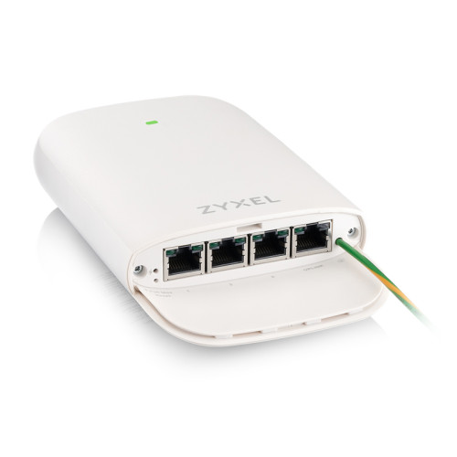 PoE удлиннитель/ Уличный PoE удлиннитель Zyxel NebulaFlex PoE12-3PD, гигабитные порты (1 in PoE++, 3 out PoE+), IP55, бюджет PoE до 45 Вт