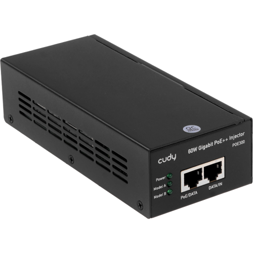 Инжектор/ 60W Gigabit PoE+/PoE Injector