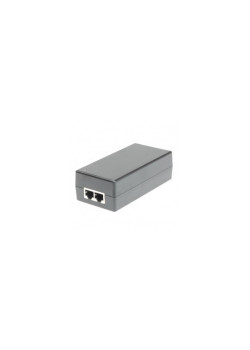 OSNOVO PoE-инжектор Gb Ethernet на 1 порт, мощностью до 65W, напряжение PoE - 52V(конт. 1,2,4,5(+), 3,6,7,8(-))