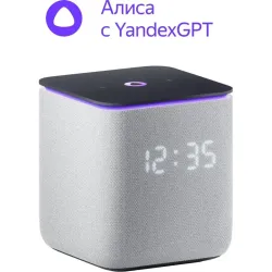 Умная колонка/ Яндекс Станция Миди, модель YNDX-00054 (серый)