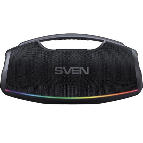 Колонка порт. Sven АС PS-990 черный 180W 2.0 BT/3.5Jack 5200mAh (без.бат) (SV-022891)