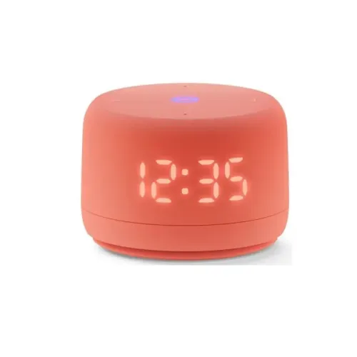 на YaGPT,коралловый, 6Вт, коралловый/ Умная колонка Новая ЯндексСтанция Лайт 2 с Алисой