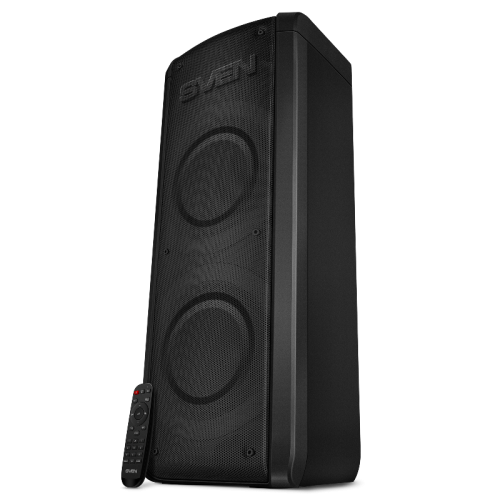 АС SVEN PS-710, черный, акустическая система (100 Вт, TWS, Bluetooth, FM, USB, microSD, LED-дисплей, 4400мА*ч)