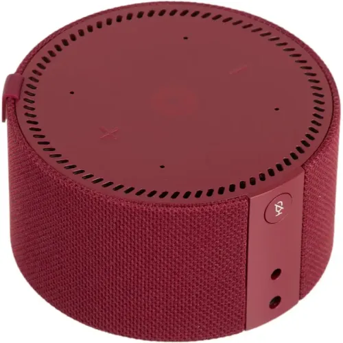 Умная колонка/ Умная колонка Яндекс Станция Мини без часов с Алисой, красный гранат, 10Вт