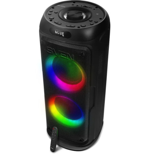 АС SVEN PS-770, черный (100 Вт, TWS, Bluetooth, FM, USB, microSD, LED-дисплей, 4400мА*ч)