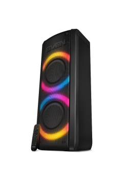АС SVEN PS-710, черный, акустическая система (100 Вт, TWS, Bluetooth, FM, USB, microSD, LED-дисплей, 4400мА*ч)