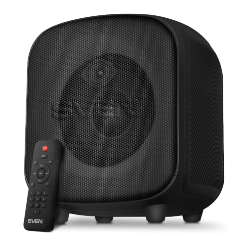 АС SVEN PS-555, черный, акустическая система (65 Вт, TWS, Bluetooth, USB, microSD, пульт, 4000мА*ч)
