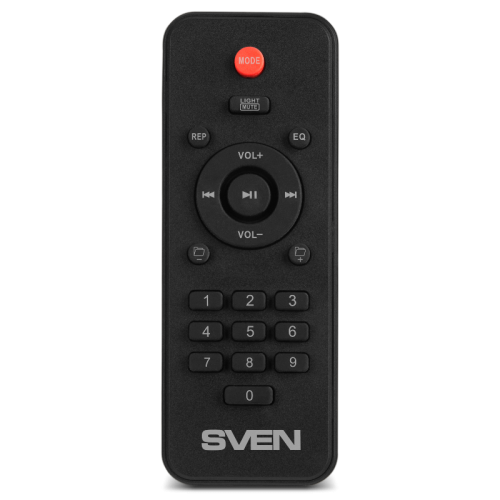 АС SVEN PS-555, черный, акустическая система (65 Вт, TWS, Bluetooth, USB, microSD, пульт, 4000мА*ч)