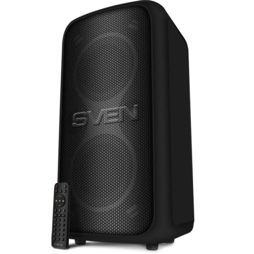Колонка порт. Sven PS-1000 черный 160W 1.0 BT/3.5Jack 8000mAh (SV-022686) Колонка порт. Sven PS-1000 черный 160W 1.0 BT/3.5Jack 8000mAh (SV-022686)
