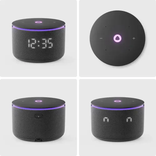 модель YNDX-00059BLK (черный)/ Яндекс Станция Мини 3 Про, Zigbee, модель YNDX-00059BLK (черный)