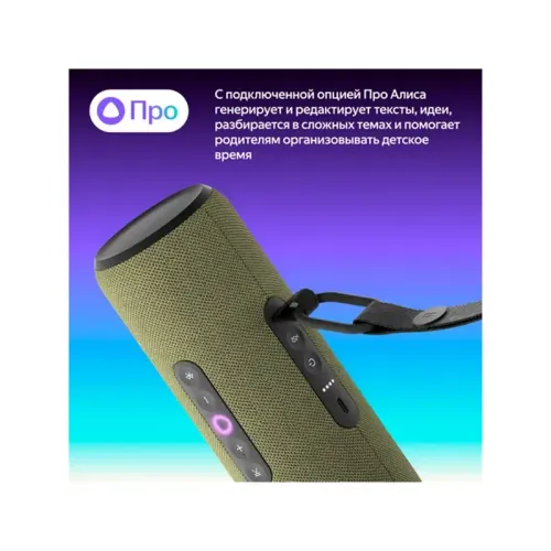 Яндекс Станция Стрит с Алисой, модель YNDX-00030GRN/ Умная портативная колонка Яндекс Станция Стрит с Алисой, модель YNDX-00030GRN (зеленый)