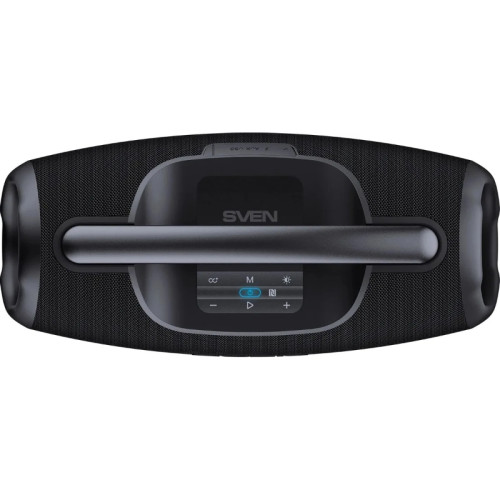Колонка порт. Sven АС PS-990 черный 180W 2.0 BT/3.5Jack 5200mAh (без.бат) (SV-022891)