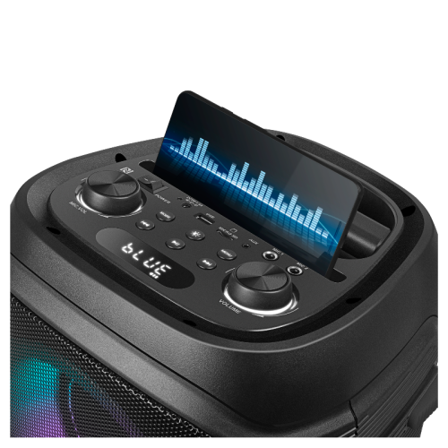 АС SVEN PS-800, черный, акустическая система  (100 Вт, TWS, Bluetooth, FM, USB, microSD, LED-дисплей, 4400мА*ч)