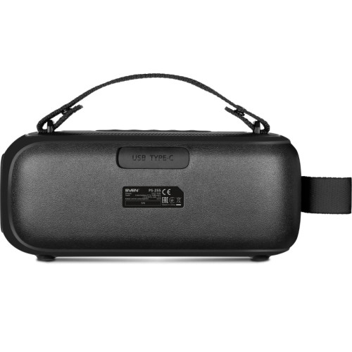 Колонка порт. Sven PS-255 черный 12W 2.0 BT 3600mAh (SV-022563)