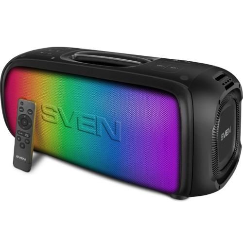 Колонка порт. Sven PS-860 черный 100W 1.0 BT/3.5Jack 5400mAh (SV-022518) Колонка порт. Sven PS-860 черный 100W 1.0 BT/3.5Jack 5400mAh (SV-022518)